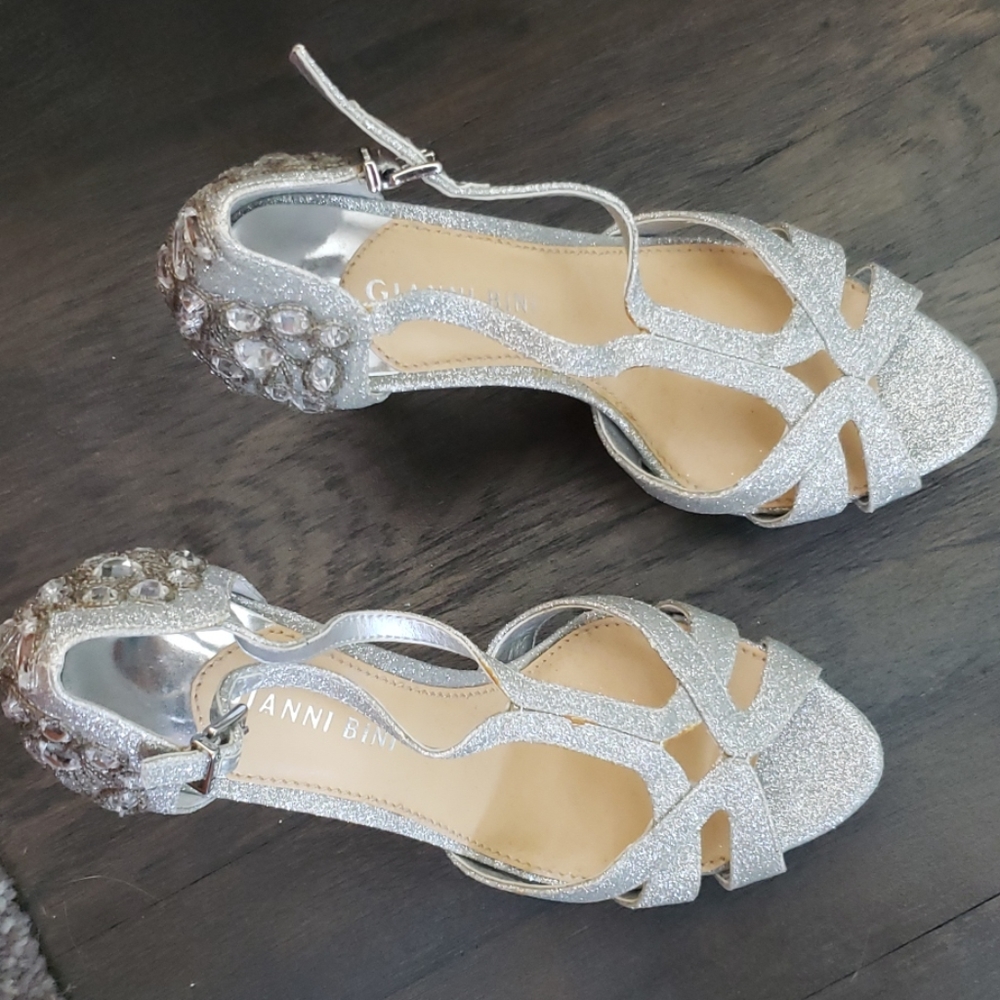 Rhinestone heels